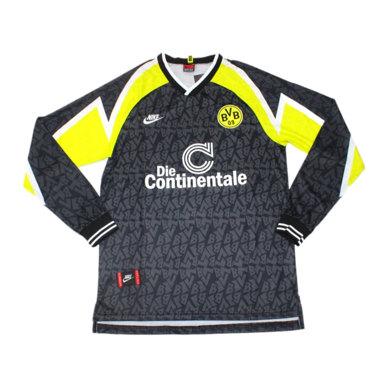 1995-96 Borussia Dortmund Away Long Sleeve Shirt