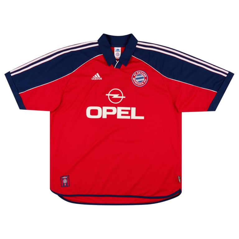 1999-01 FC Bayern München Home Shirt